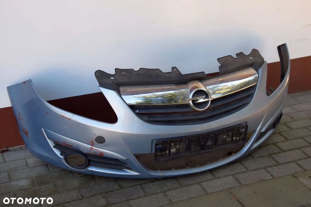 Opel Corsa D Zderzak przód przedni Z21C Grill atrapa OPEL EUROPA - 1