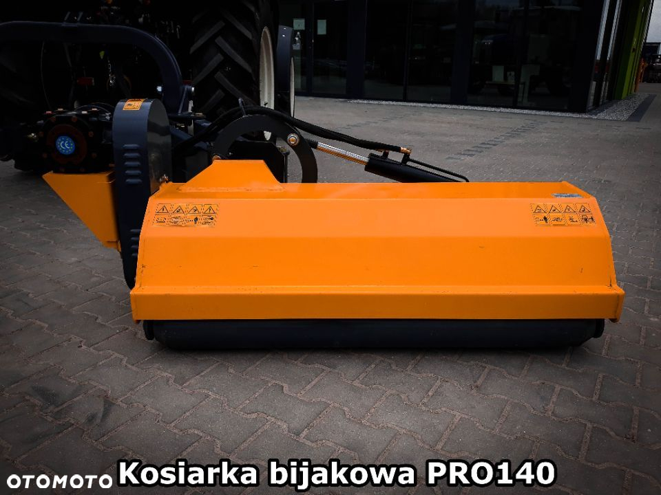 POLSKI PRODUCENT Kosiarka bijakowa mulczer 1,45m BOCZNA DUŻE RABATY HIT DO POBOCZY - 19