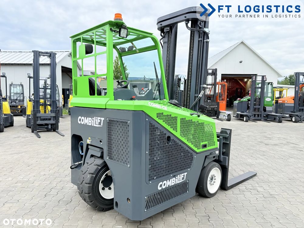 Combilift WÓZEK CZTEROKIERUNKOWY - WIELOKIERUNKOWY | COMBILIFT CB4000 | GAS | TRIPLEX 6450 MM | POZYCJONER WIDEŁ | PRZESU WIDEŁ | WOLNY SKOK | KABINA OTWARTA - 7