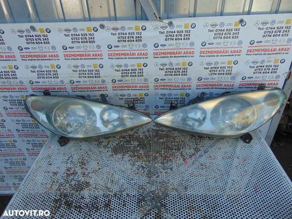 Far Peugeot 307cc faruri stanga dreapta europa Peugeot 307 cabrio - 1