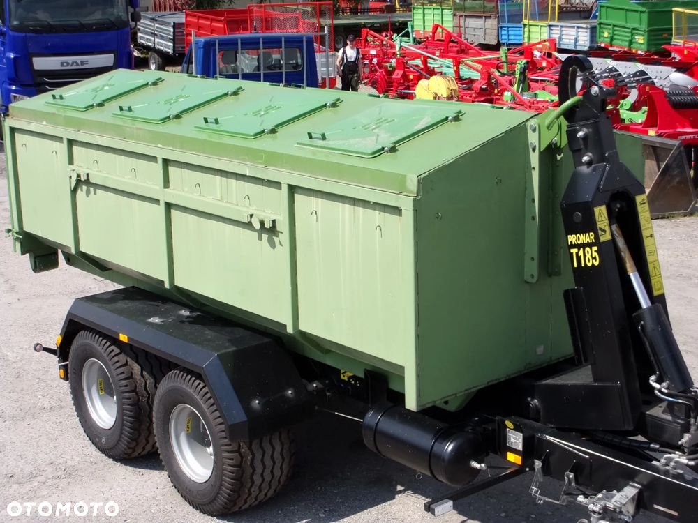 Pronar Przyczepa hakowa T-285/1 do obsługi kontenerów rolniczych budowlanych i komunalnych oraz platform  transportowych - 21