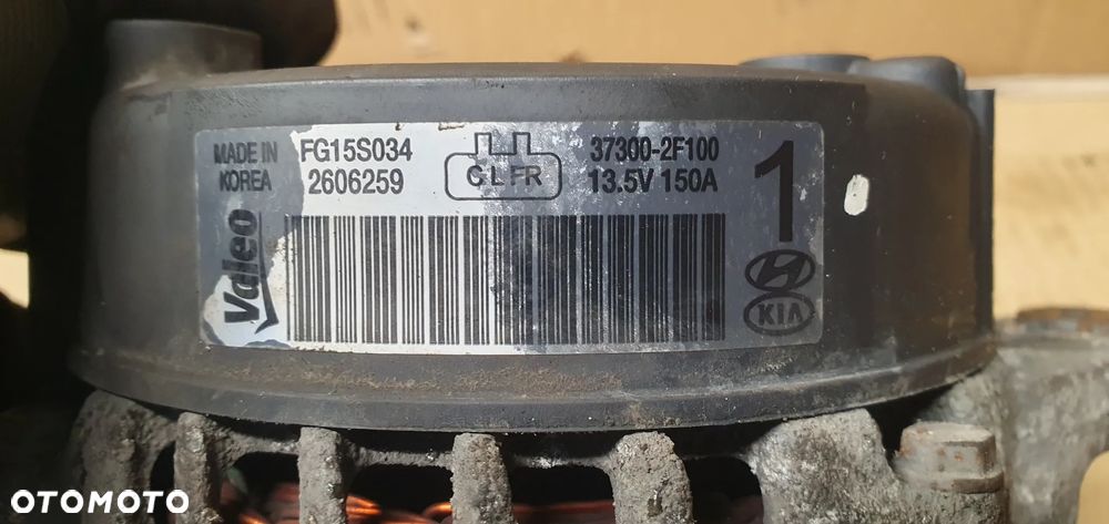 Alternator prądnica Kia Sportage III 2.0 CRDI 37300-2F100 - 7