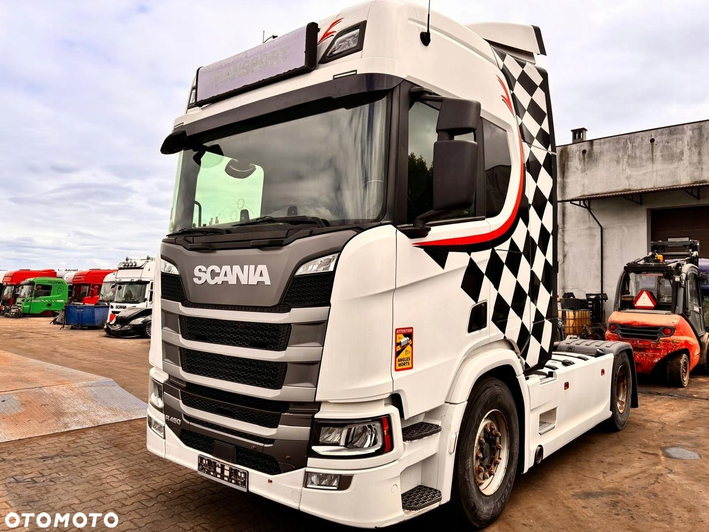 SCANIA NTG STOPNICA BLACHA LEWA - 2