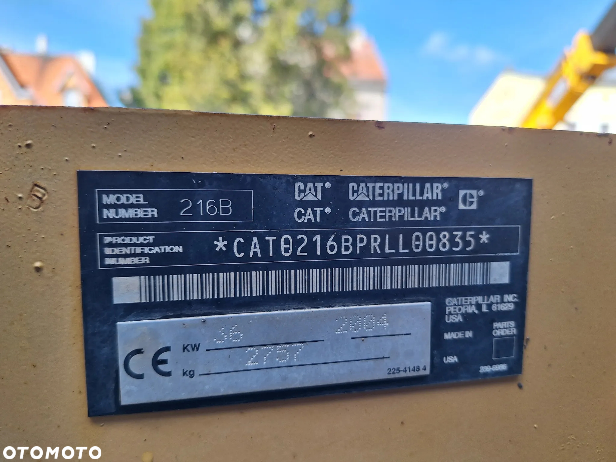 Caterpillar 216B Cat caterpillar - 4