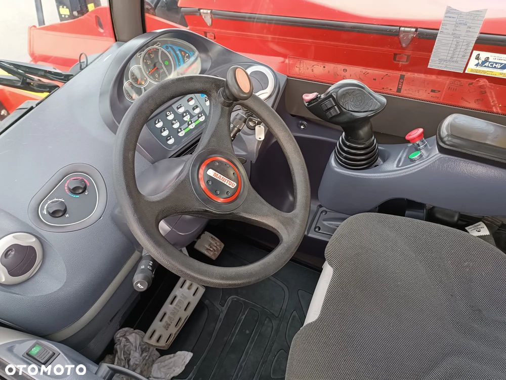 Manitou ładowarka teleskopowa MT 1440 A homologacja pracy z koszem - 6