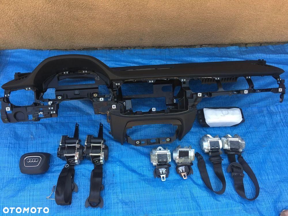 AUDI Q7 4M 7 OSOBOWA / KONSOLA / DESKA / AIRBAG / PASY / HEAD UP / ORYGINAŁ - 2