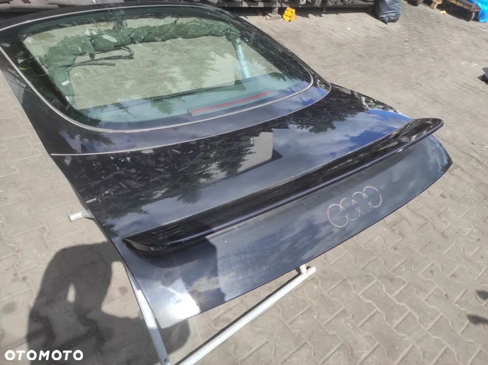 AUDI TT 8N KLAPA BAGAŻNIKA SZYBA TYLNA LOTKA SPOILER CZARNA KOMPLETNA 8N8827933  WYSYŁKA !!! - 2