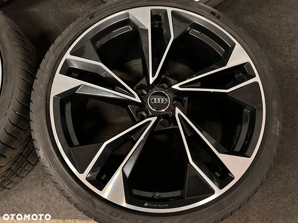 Oryginalne Koła Audi A5, S5, RS5 8T0, A4, S4, RS4 B8, B9 20 cali 5x112 4szt. Ładne! Opony letnie Pirelli! - 35
