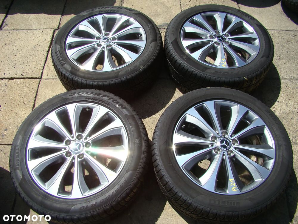 a21 5x112 Mercedes GLE W166 V167 ML W166 W164 R W251 8jx19 opony zima 255/50 R19 - 1