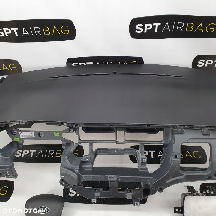 KIA RIO III 3 DESKA ROZDZIELCZA KONSOLA KOKPIT PULPIT PODUSZKI AIRBAG AIR BAG PASY KIT SET - 3