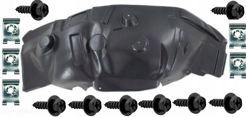 DODGE RAM DS DJ 2008-2013 nadkole przód LEWY - 2