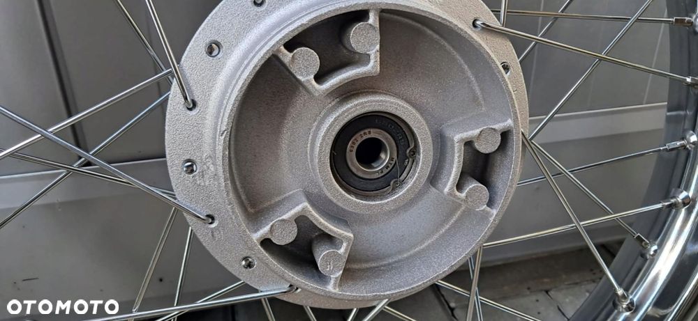 koło koła wsk 175 przód + tył obręcz felga 1.85-18 po renowacji piasta 2 sz - 6