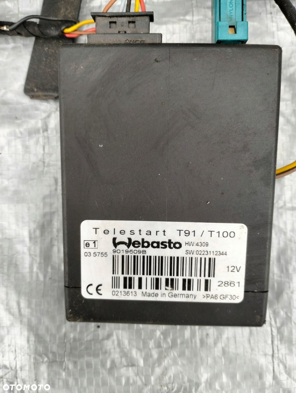 MODUŁ STEROWNIK WEBASTO TELESTART T91 T100 9019509B - 1