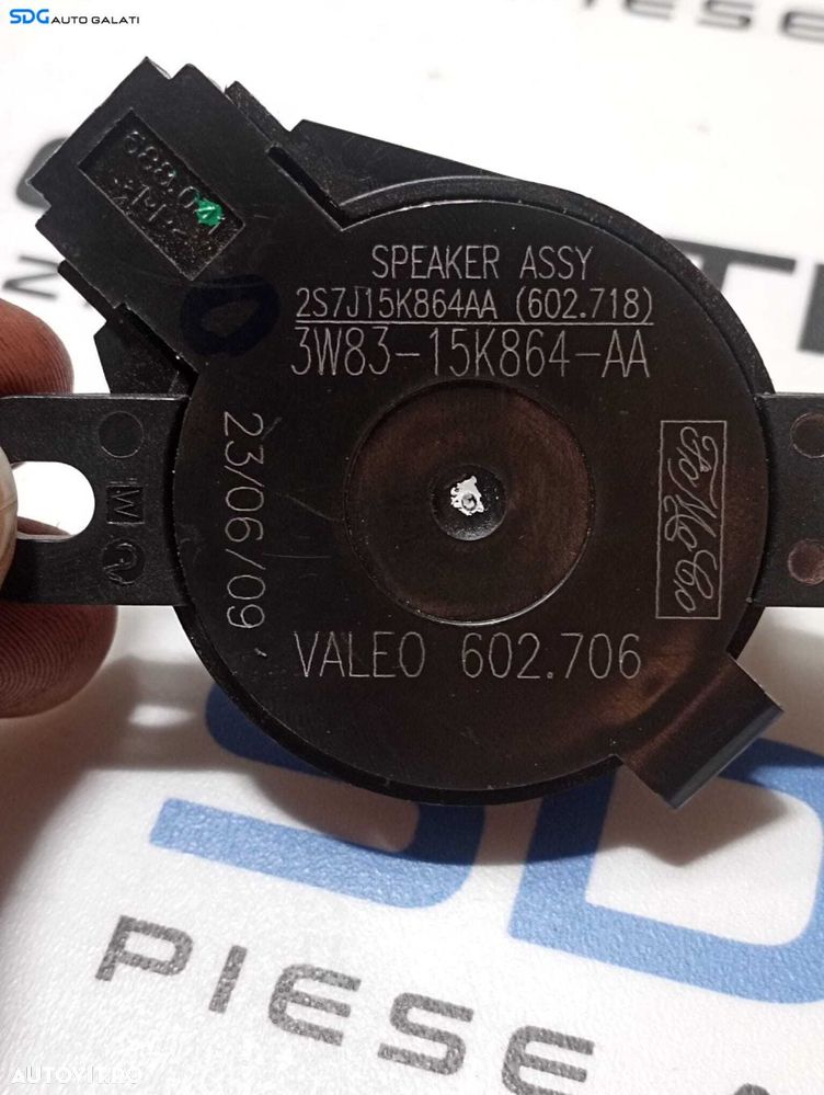 Buzzer Difuzor Alarma Senzori Parcare Ford C-Max 2.0 TDCI 2004 - 2010 Cod 3W83-15K864-AA 2S7J15K864AA [M4757] - 3