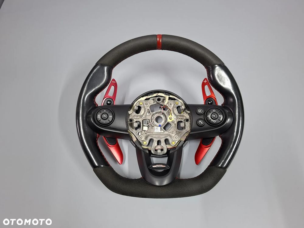 MINI F56 JCW Pro Kierownica skóra alcantara łopatki - 1