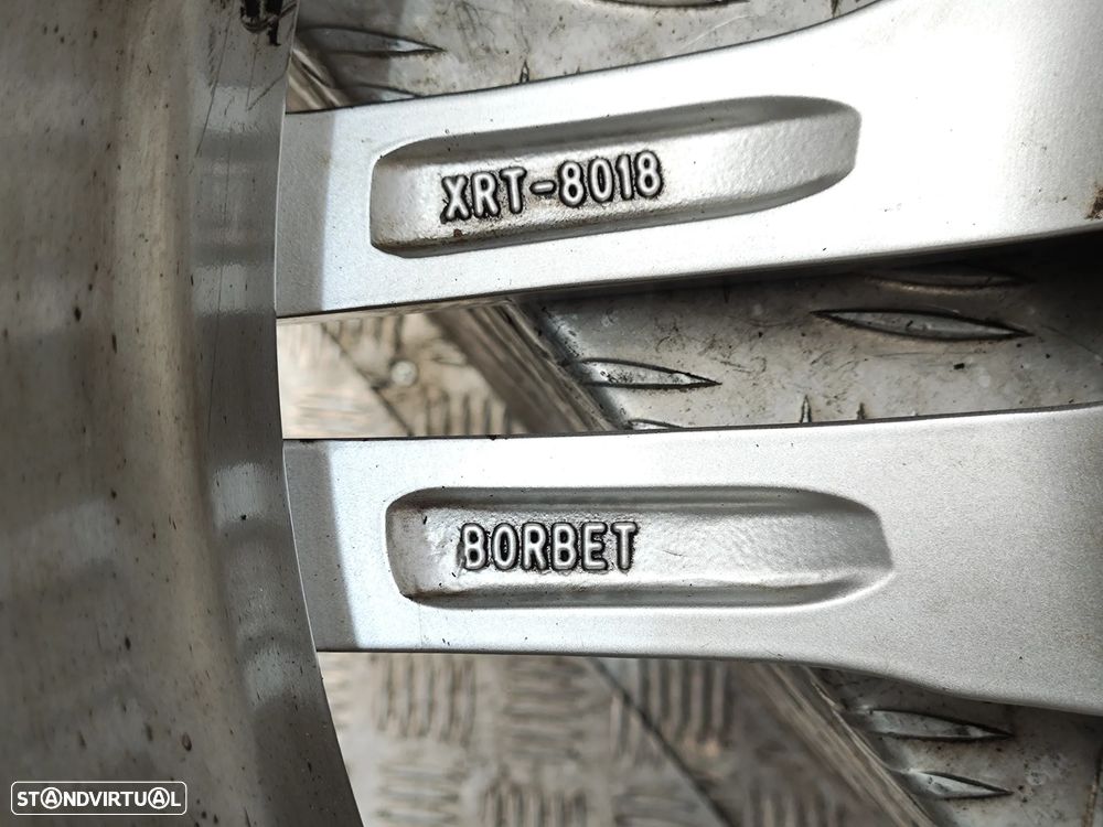 Conjunto de jantes 18 Originais Borbet XRT-8018 BMW 8J ET30 5x120 - 8