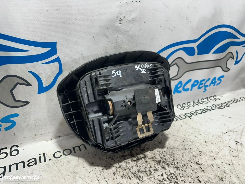 .Airbag Volante Guiador Original Renault 8200381851A 2003 - 2009 - 5