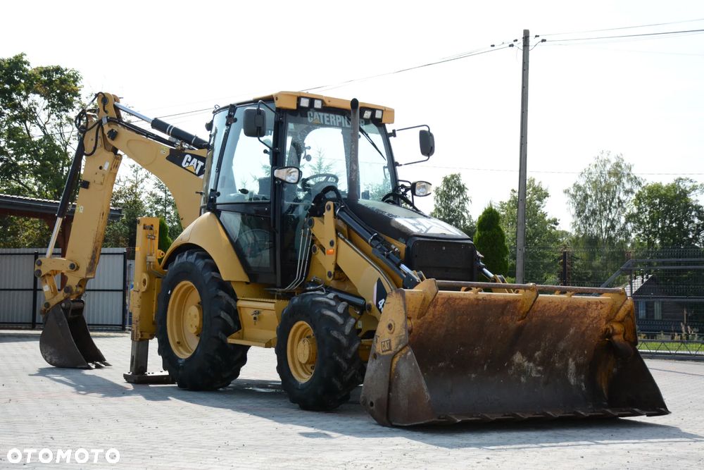 Caterpillar 432E / 2008r / 4479 mtg / Klimatyzacja / Szybkozłącze / 5 łyżek / Super stan - 1