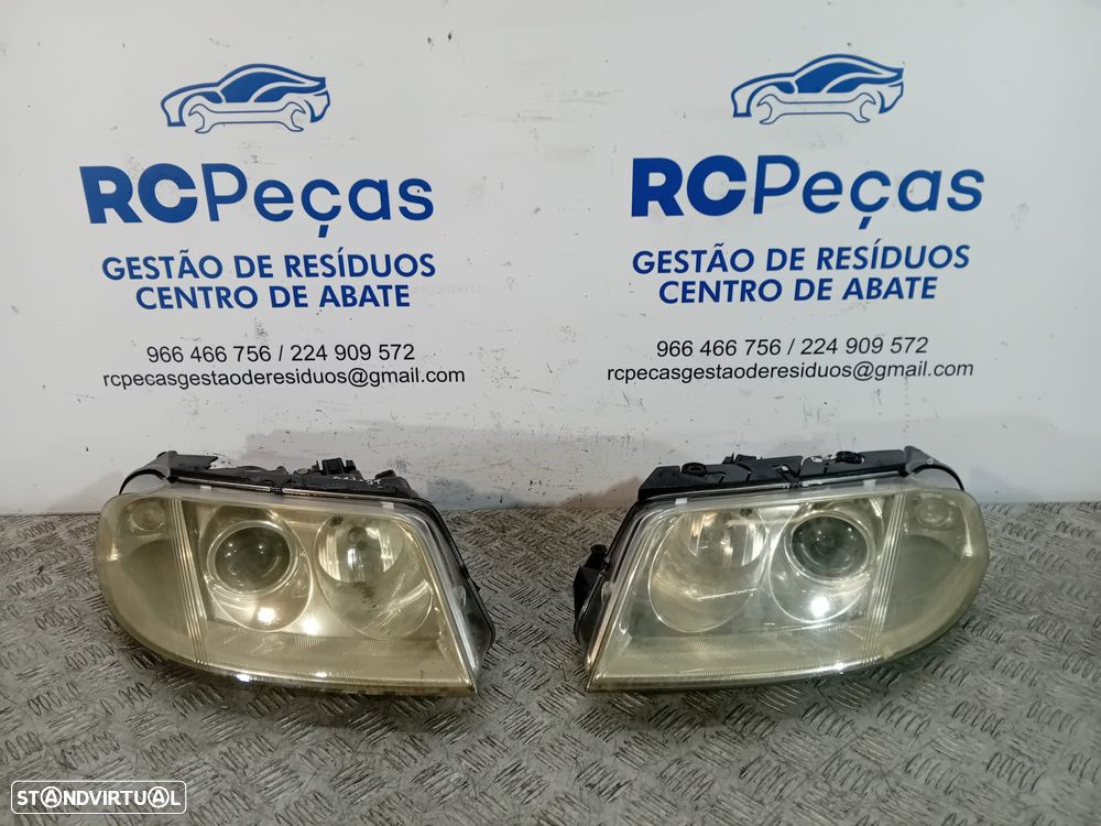 .Conjunto Oticas Farois Direita Esquerda Originais VW Volkswagen Passat B5.5 2000 a 2005 - 2
