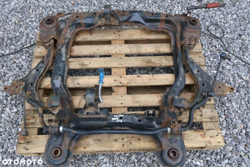 HYUNDAI TUCSON I KIA SPORTAGE II 2.0 B SANKI TRAWERS BELKA ZAWIESZENIA PRZÓD PRZEDNIA WÓZEK KOŁYSKA 04-10 - 1