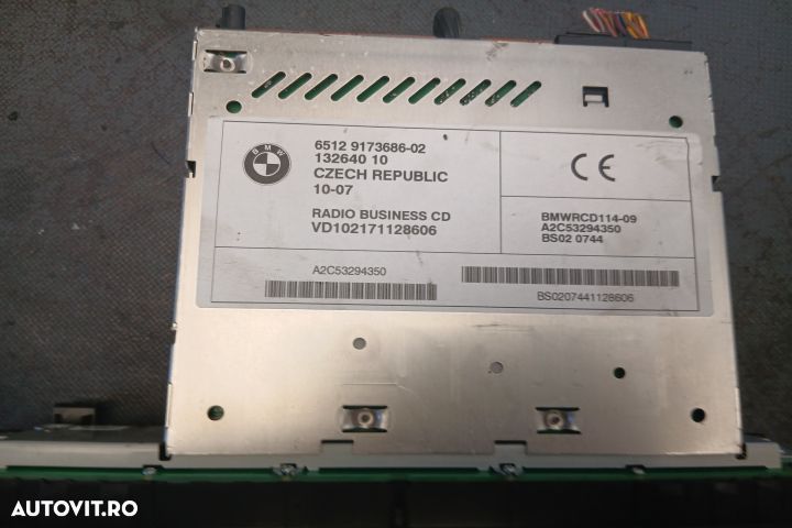 Radio cd 9173686 9173686 BMW X3 E83 [facelift] [2006 - 2010] Crossove - 3