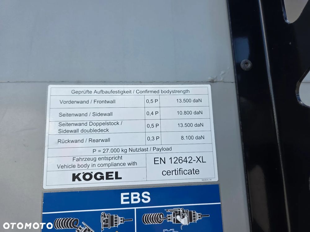 Kögel firanka standard MULTI LOCK - 7