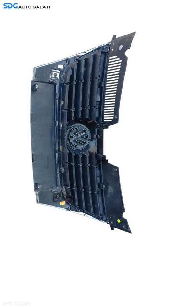 Grila Centrala cu Emblema Sigla de pe Bara Spoiler Fata Volkswagen Passat B6 2005 - 2010 Cod 3C0853651AD 3C0853651AF [M7991] - 3