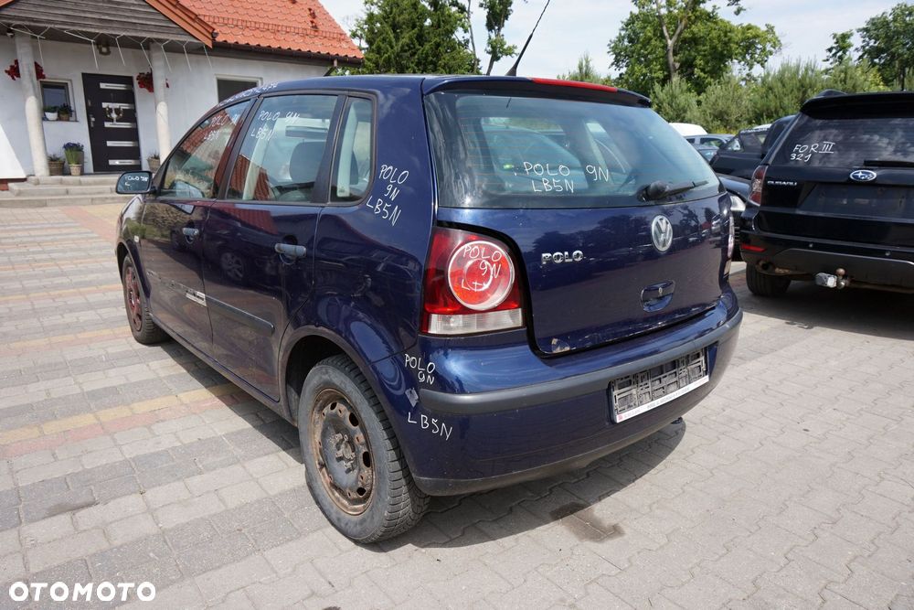 VOLKSWAGEN POLO IV 9N 5D HB 2003 LB5N 1.2 12V AWY 54KM GDN GRANATOWY na części - 3