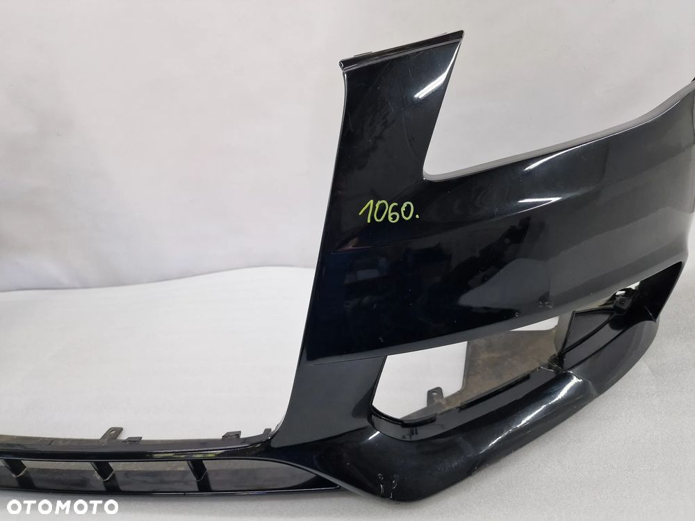 AUDI A4 B8 07- ZDERZAK PRZEDNI PRZÓD , KOLOR CZARNY NIE METALIK , NR 8K0807437 , NR AUKCJI NZ1060 - 12