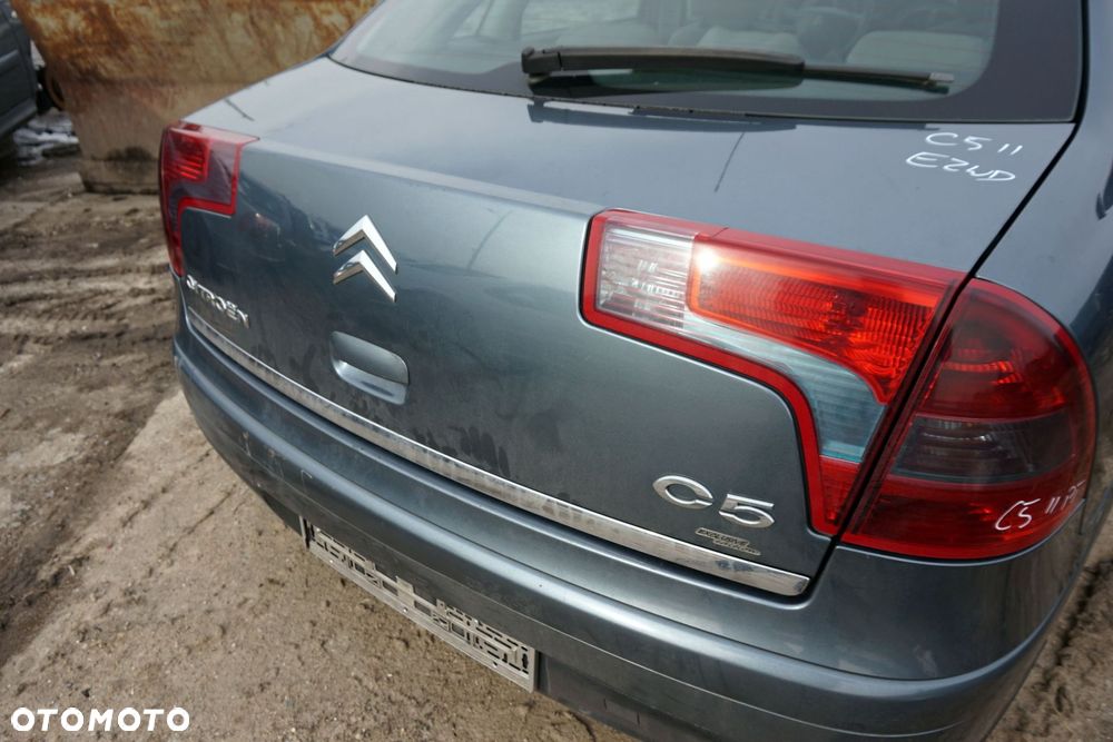 KLAPA BAGAŻNIKA TYLNA C5 II LIFT HB EZWD  SZARY FER CITROEN 2004-2007 - 4