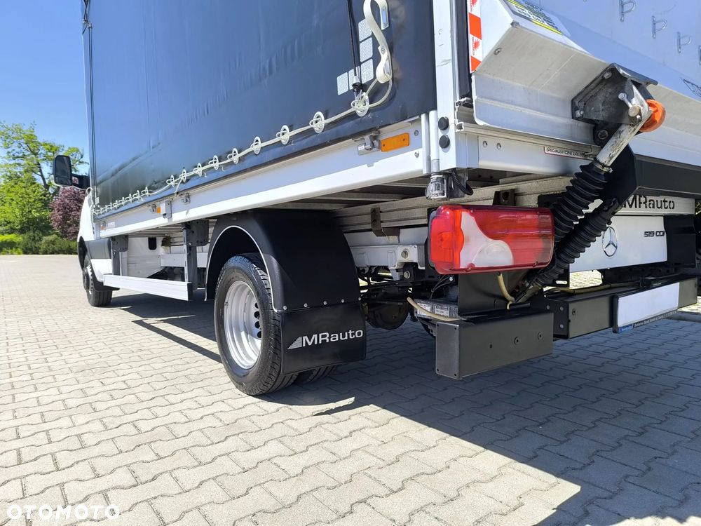 Mercedes-Benz Sprinter 519,190KM, Winda + Plandeka 8 Palet, Firana, Salon Polska! - 34