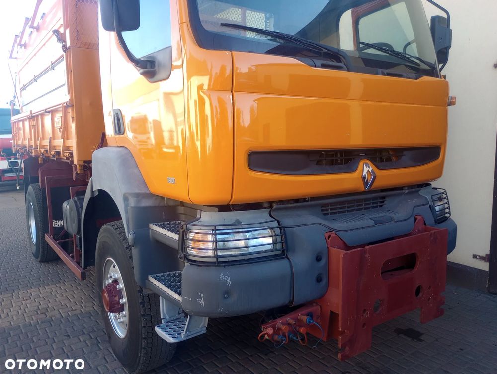 Renault KERAX 260 4x4 Bordmatic + solarka piaskarka 6m3 acometis - 7