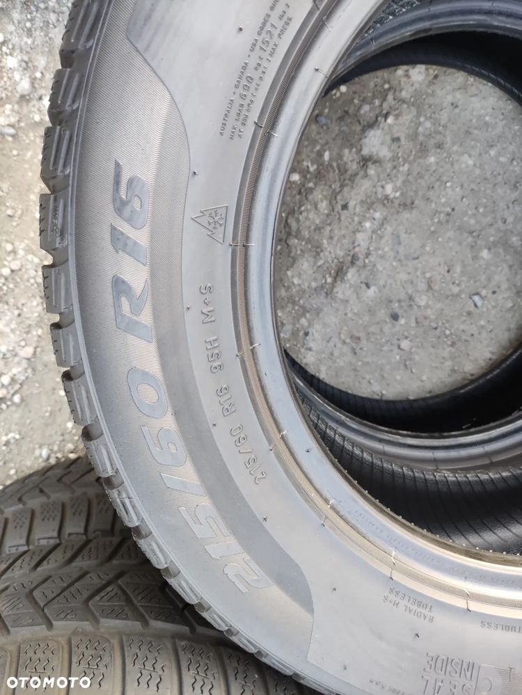 215/60R16 95H Opony Zimowe Zima PIRELLI SOTTOZERO 3 WINTER Legnica ALU-RAD 5-5,5mm - 3