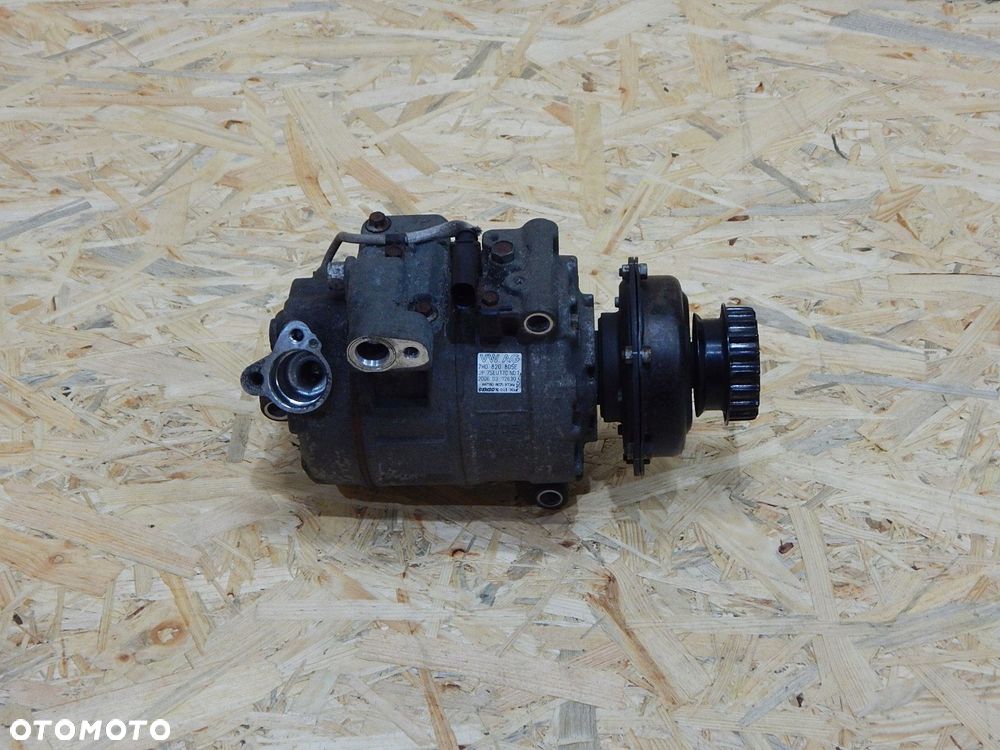 vw t5 sprężarka kompresor klimatyzacji 2.5 tdi 7h0820805e - 1