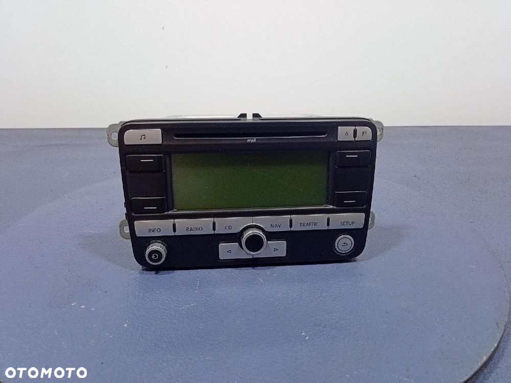 VW PASSAT B6 05-10 RADIO CD FABRYCZNE 1K0035191D - 1