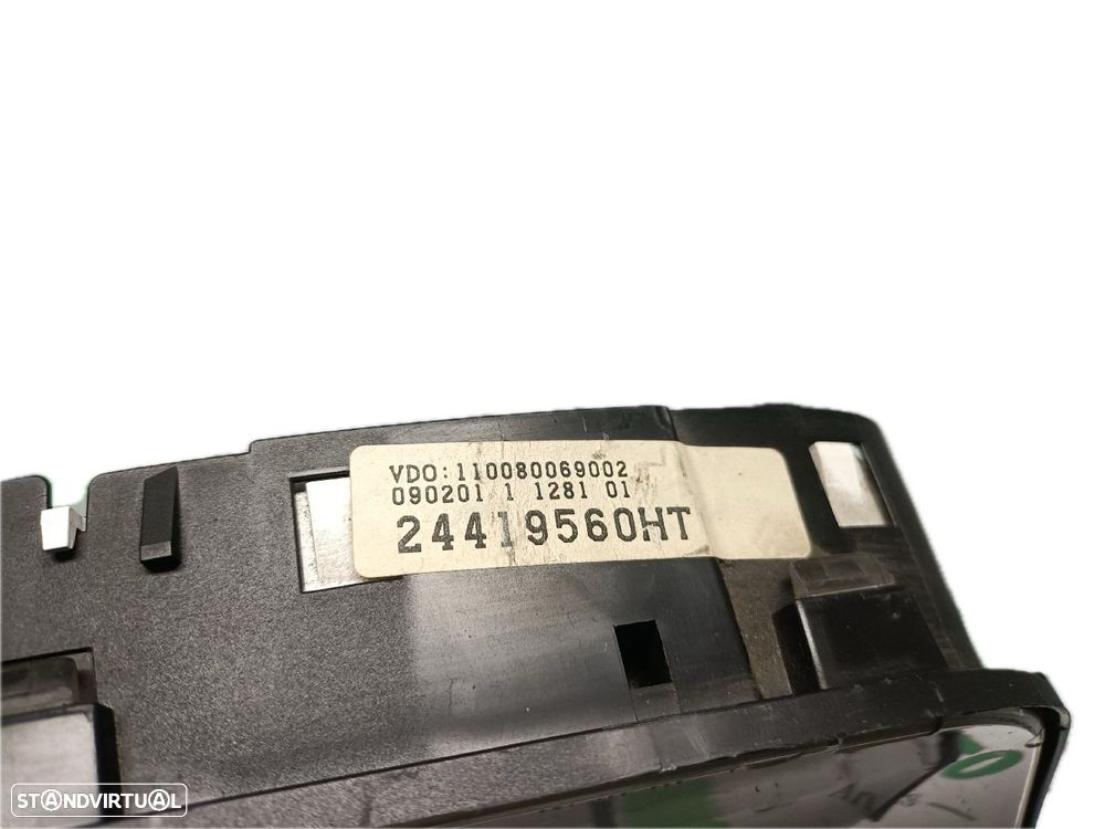 Quadrante Opel Zafira A Veículo Multiuso (T98) - 2