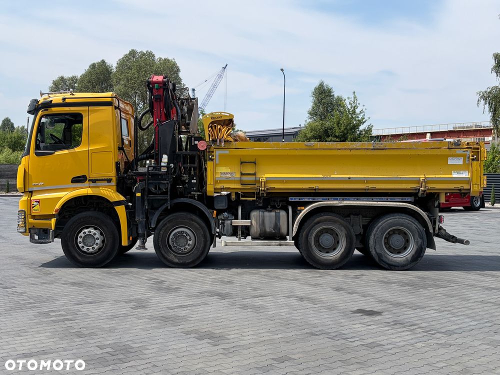 Mercedes-Benz Arocs 8x4 z HDS Palfinger Epsilon | 2020 | Euro 6 | Nowy model | Gotowy do pracy - 3