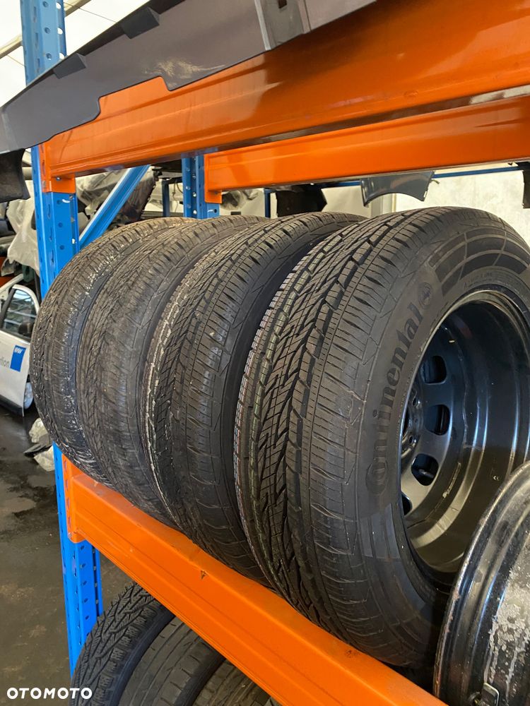 DACIA  DUSTER 1 I , 2 II  4 x  Nowe !!! Continental 4 KOŁA OPONY FELGI STALOWE Z OPONAMI  16”  215/65R16 opony felgi  Wwa - 1