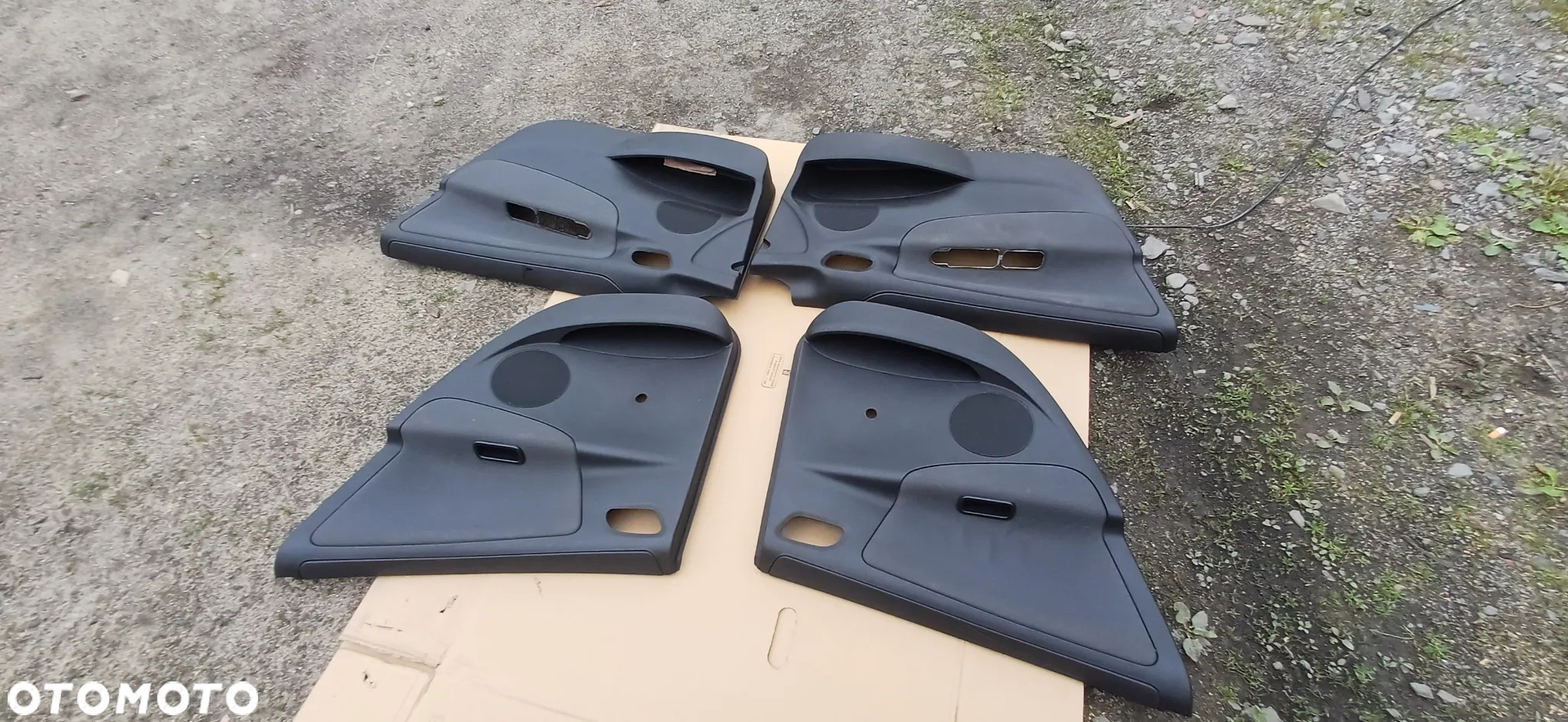peugeot 207 sw lift boczki tapicerki drzwi 4sztuki komplet - 19