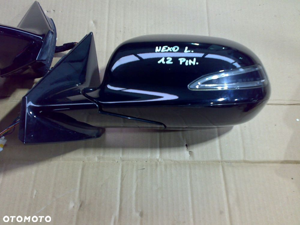 hyundai nexo 2018 - lusterko zew. prawe lewe 12 pin. idealne - 3