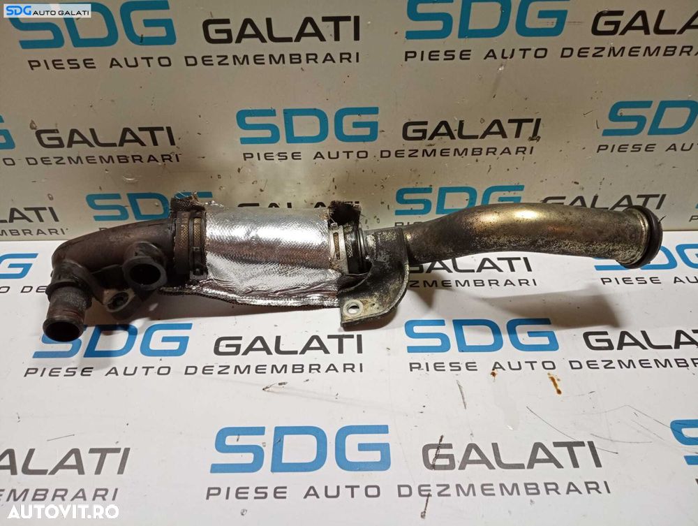 Teava Conducta Flansa Tub Tubulatura Apa Vas Termostat Citroen Berlingo 2.0 HDI 1999 - 2012 [M6431] - 1