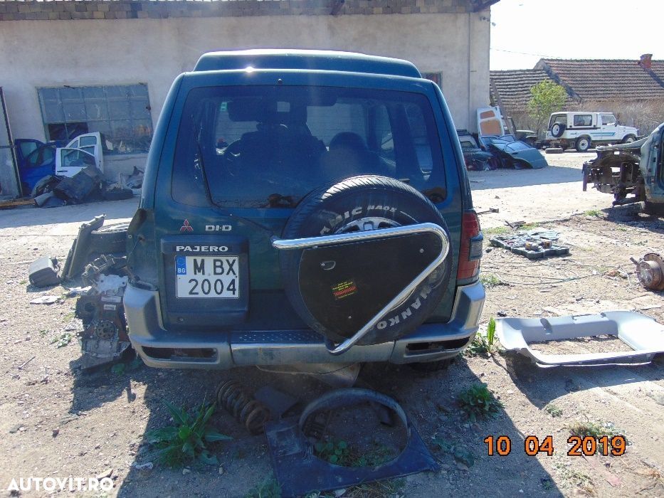 Haion Mitsubishi Pajero mk3 haion cu luneta Pajero 3 dezmembrez - 1