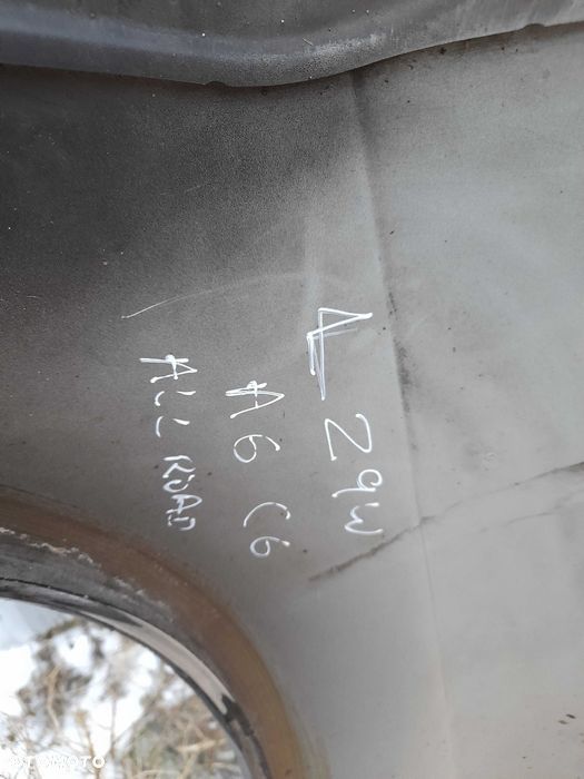 błotnik prawy audi a6 c6 allroad lz9w - 6