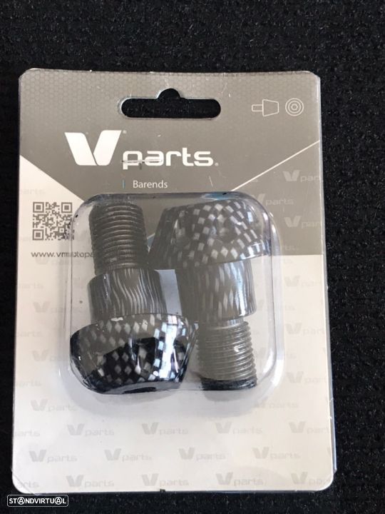 pesos de guiador para Yamaha MT-07 é MT-09 FZ6 XJ6  pesos punho Rosca grossa - 5