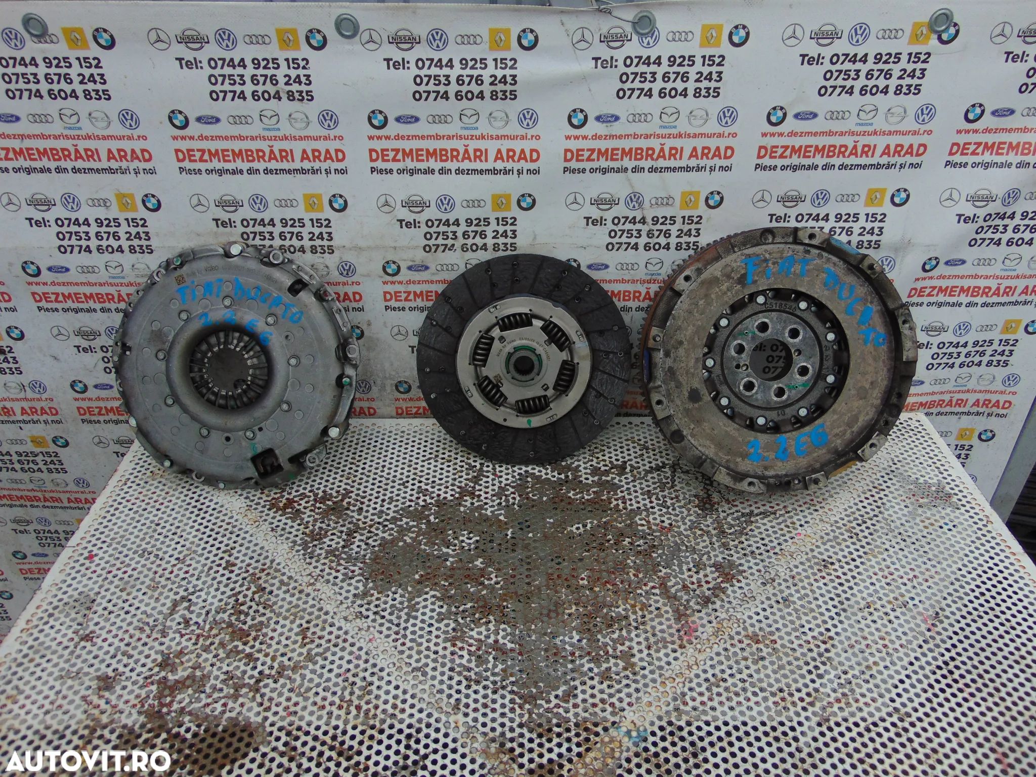 Volanta Fiat Ducato 2.2 euro 6 placa presiune disc ambreiaj 2021-prezent - 1