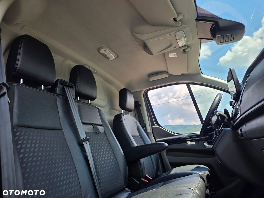 Ford CUSTOM SPORT 185PS Automat Skóra klima led hak ele fotele/szyba tempomat kamera - 5