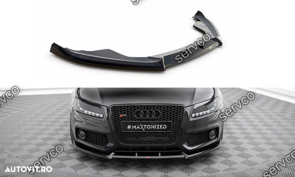 Prelungire bara fata Audi S5 A5 S-Line 8T 2007-2011 v19 Maxton Design