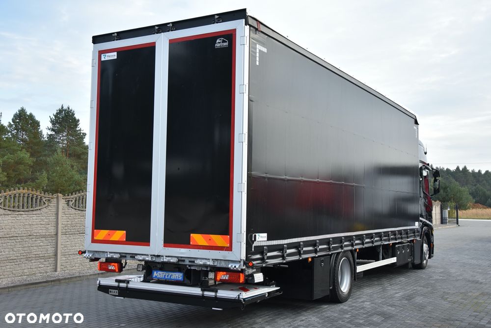 Scania R320 / FIRANA 9,0M / NAVI / SOLARY / KLIMA POSTOJOWA / CAŁA NA PODUSZKACH / WINDA BAR / ZABUDOWA REDOS / 22 PALETY / AUTOMAT / SALON POLSKA / SERWIS ASO SCANIA / STAN IDEALNY !! - 9