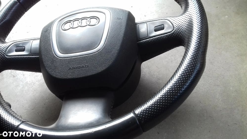 kierownica skórzata trójramienna 4F0419019AP A6 C6 - 10