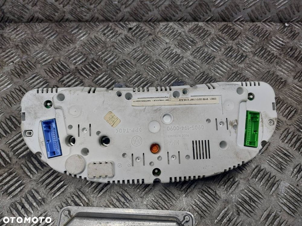 ZESTAW STARTOWY VOLKSWAGEN PASSAT B5 1.6 8V AHL 3B0907557C 4B0905851 - 4